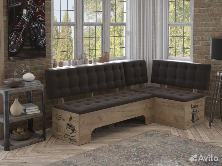 Скамья угловая со спальным местом