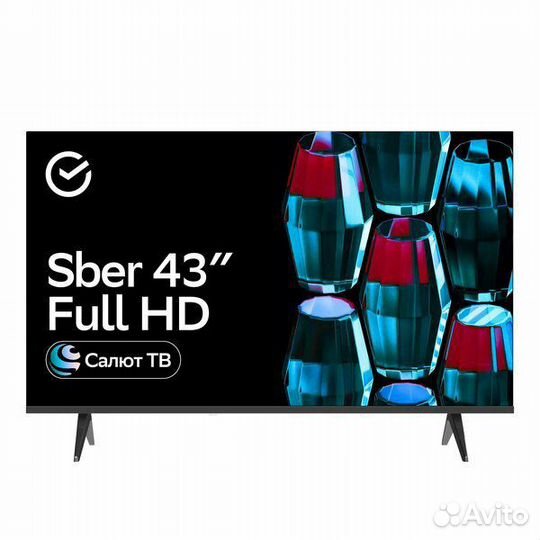 Новый в упаковке. Телевизор Sber 43