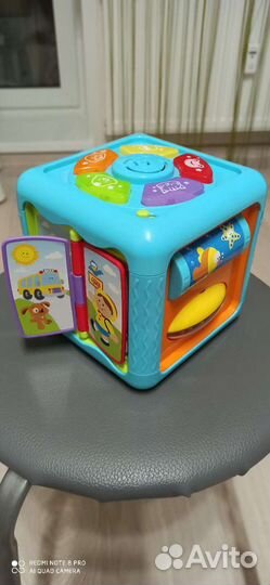 Кубик интерактивный развивающая игрушка для малыше