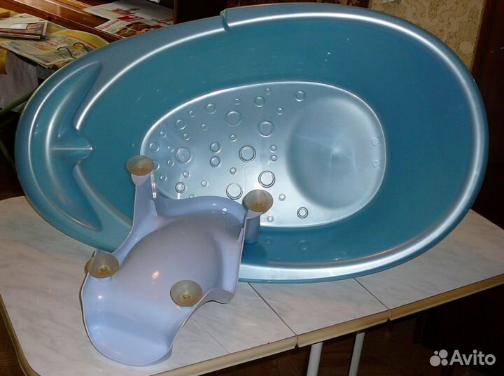 Горка для купания и ванночка