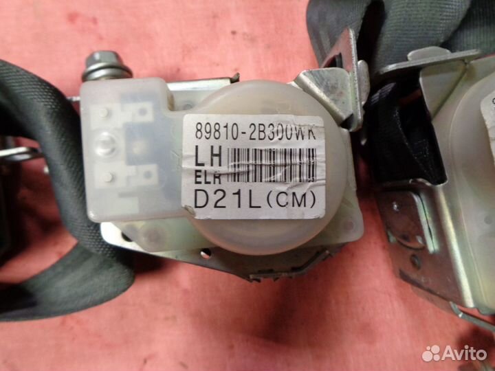 Huyndai Santa Fe Ремни безопасности 2-3 ряд