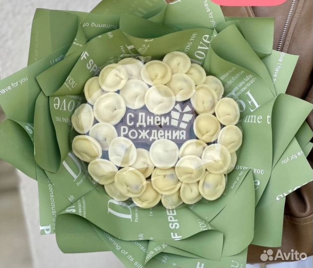 Букет пельменей шоколад