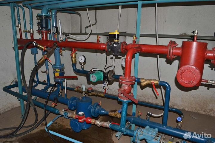 Промывка и опрессовка системы отопления