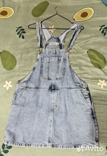 Джинсовый сарафан 46
