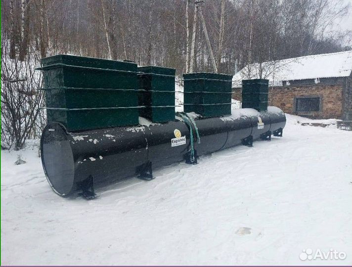 Готовый к установке септик