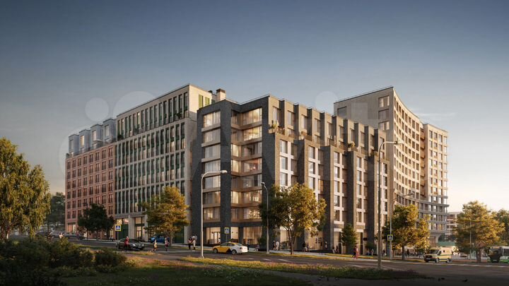 2-к. квартира, 90,8 м², 9/13 эт.