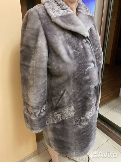 Шуба мутоновая новая