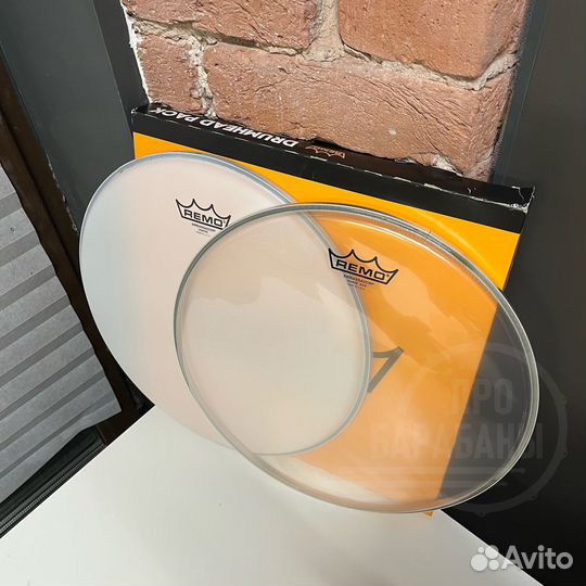 Комплект пластиков Remo Ambassador верх-низ 14