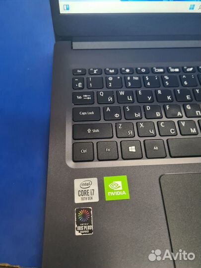 Acer Intel Core i7 c GeForce MX330 2Gb гарантия