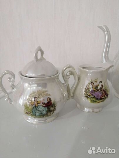 Кофейный сервис фарфор 