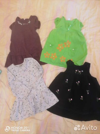 Вещи пакетом на девочку 92/110 размер