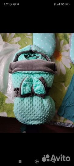 Конверт на выписку зимний