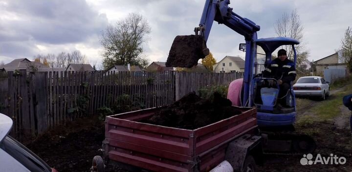 Услуги мини экскаватора