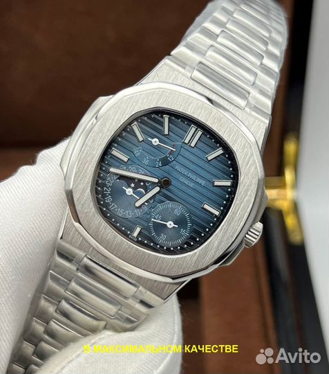 Стильные часы мужские Patek Aquanaut с гарантией