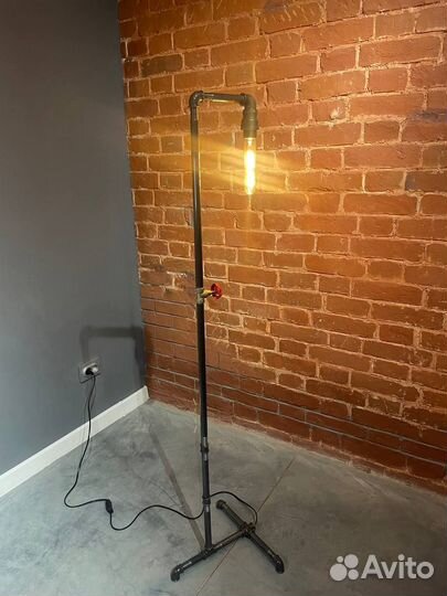 Светильник напольный лофт новый