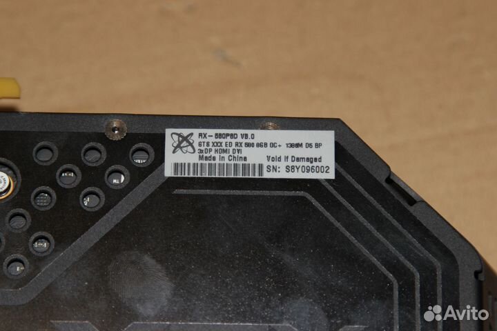 Видеокарта XFX Radeon RX 580 8GB