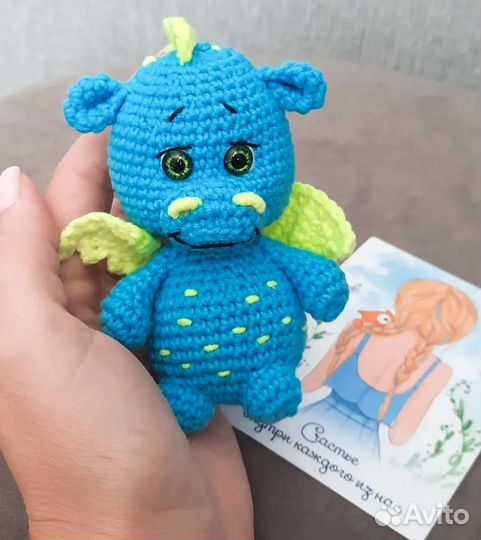 Вязаные игрушки ручной работы