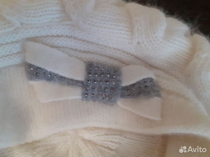 Берет женский из ангоры