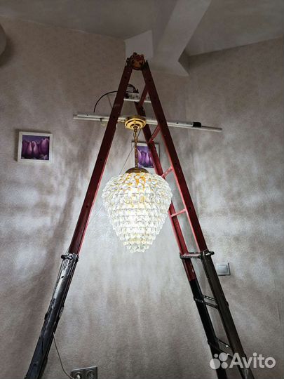 Люстра хрустальная