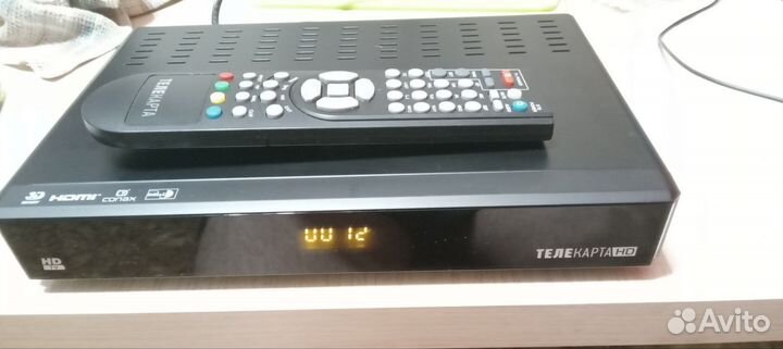 Цифровой спутниковый ресивер телекарта CHD-04/CX
