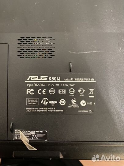 Asus k50ij