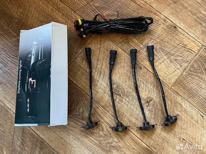 Ford Transit Дхо фонари в решетку радиатора компле