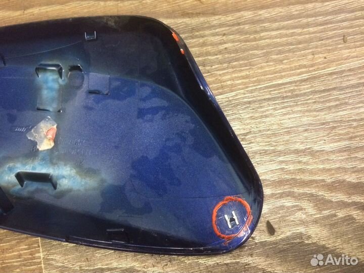 Накладка, крышка левого зеркала Solaris 1