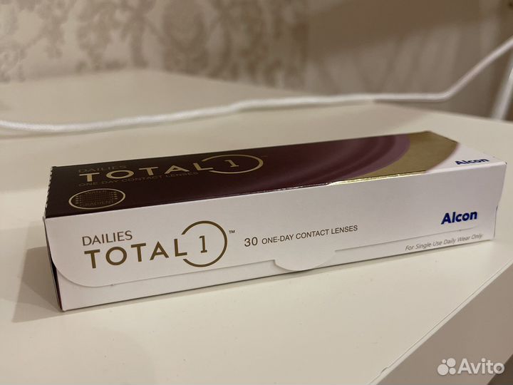 Линзы контактные однодневные Dailies total