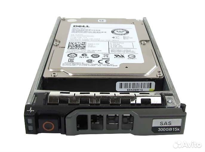 Жесткий диск Dell 300Gb 15K H8DVC SAS 2.5