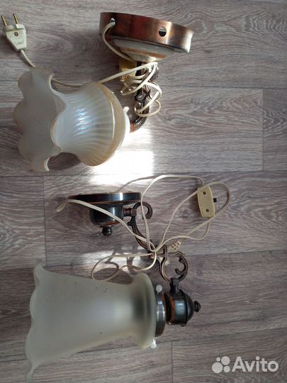 Светильники настенные бу