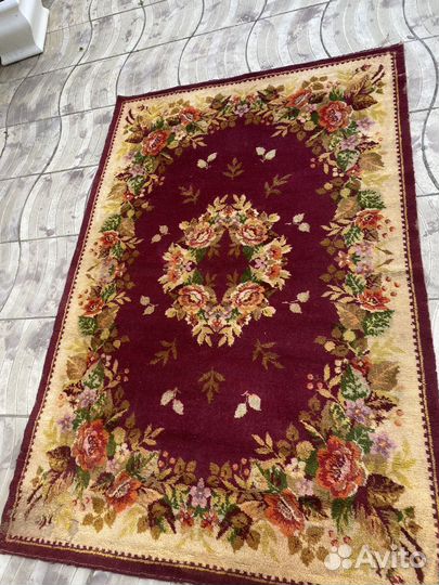 Ковер СССР шерстянной