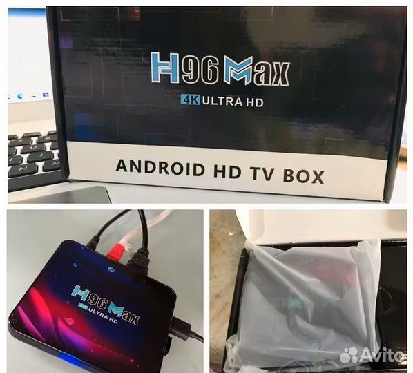 Android v12 Смарт тв-приставка 4\32