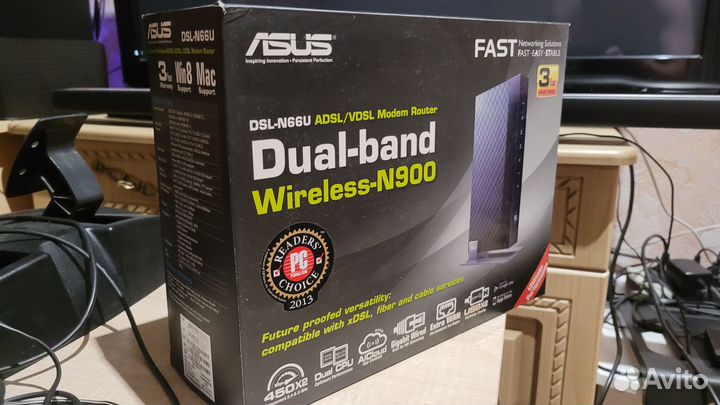 Wi-Fi роутер asus DSL-N66U