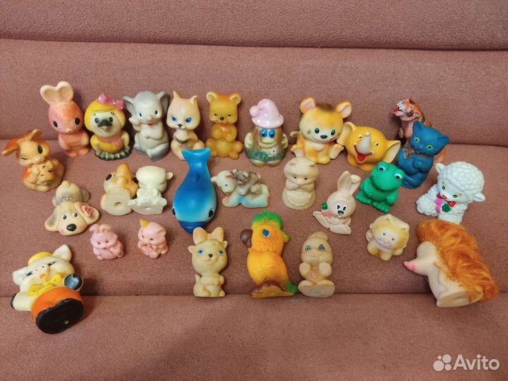 Игрушки советские, резиновые