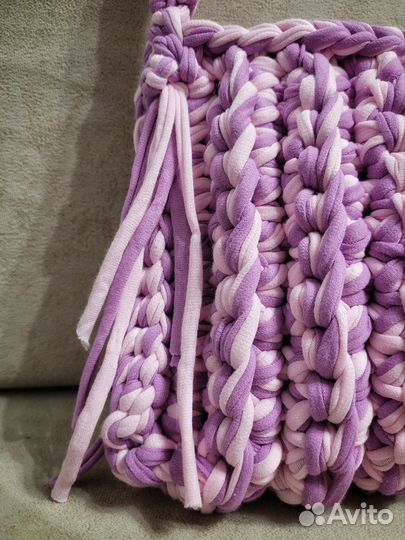 Сумка лиловая сакура