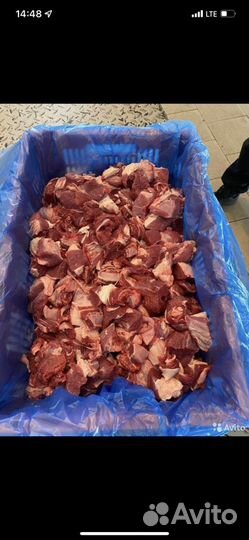 Говядина мелкий кусок для фарша