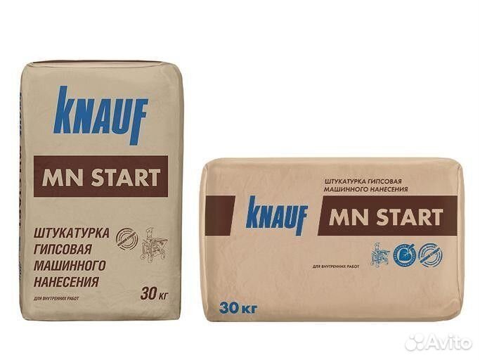 Штукатурка Knauf MN Start гипсовая