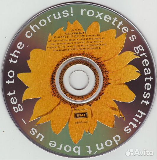 Roxette - Don't Bore Us - Get To The Chorus (1 CD)