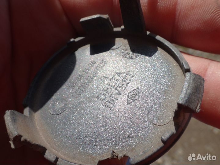 Логан заглушка заднего бампера Logan II 2014-2018