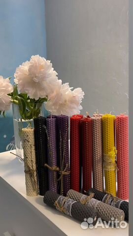 Свечи из вощины