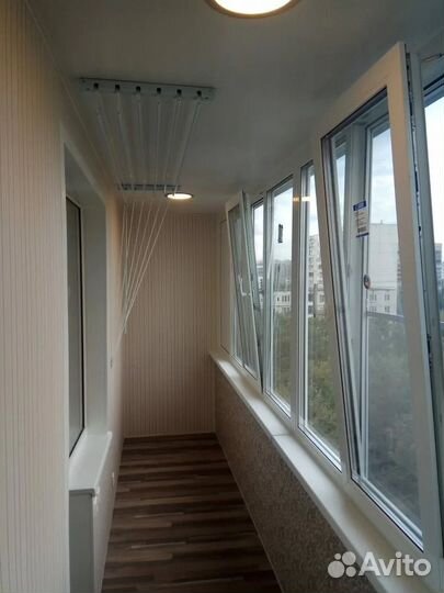 Отделка и утепление балконов и лоджий под ключ