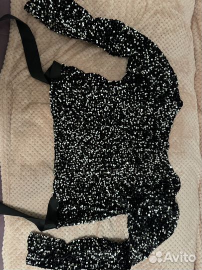 Кардиган с пайетками