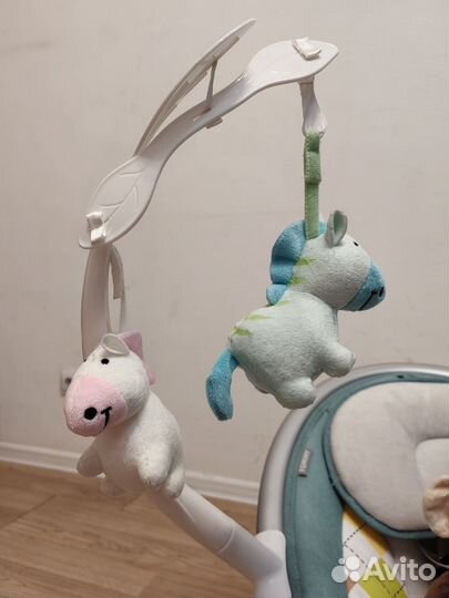 Детские электронные качели tommy