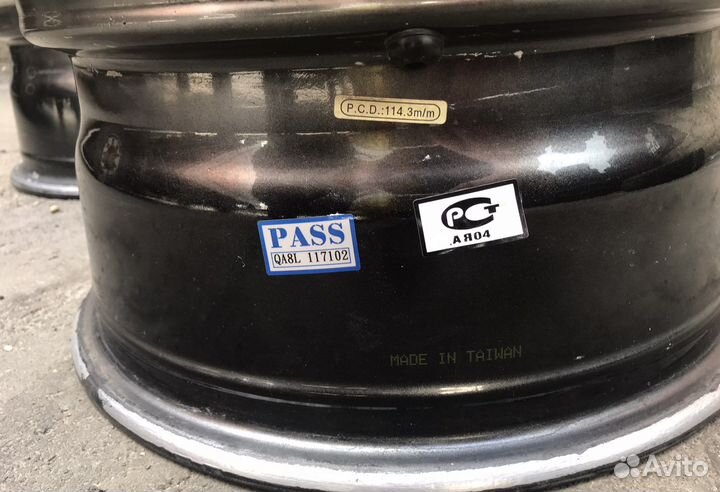 Диски R 16/5*114.3/ет 40/цо 72