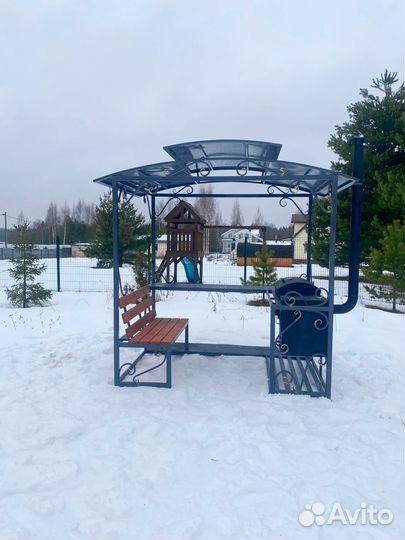 Мангальная зона / Беседка с мангалом