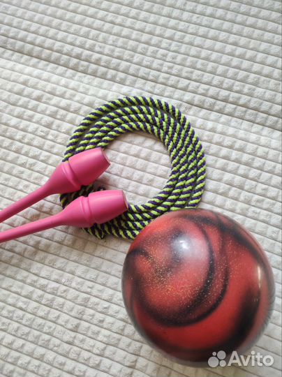 Мяч sasaki, обручи, булавы sasaki, скакалка