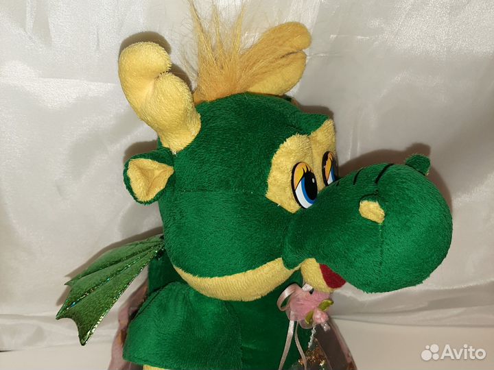 Дракон-девочка высота 27см, символ 2024г