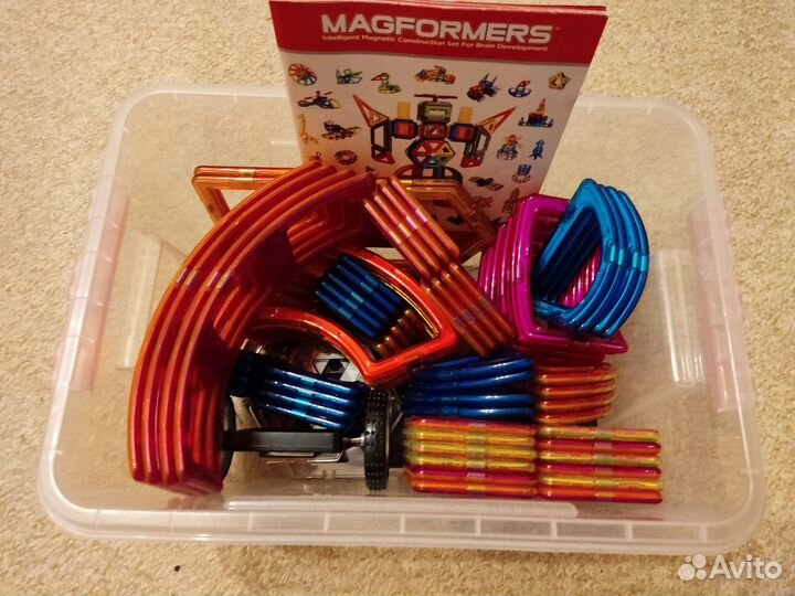 Магнитный конструктор Mag-Wisdom (magformers)