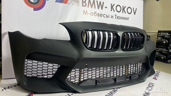 Бампер передний Bmw F10 в стиле G30 M5