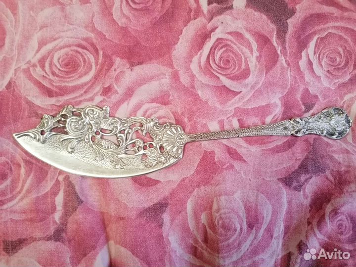 Лопатка для торта серебро